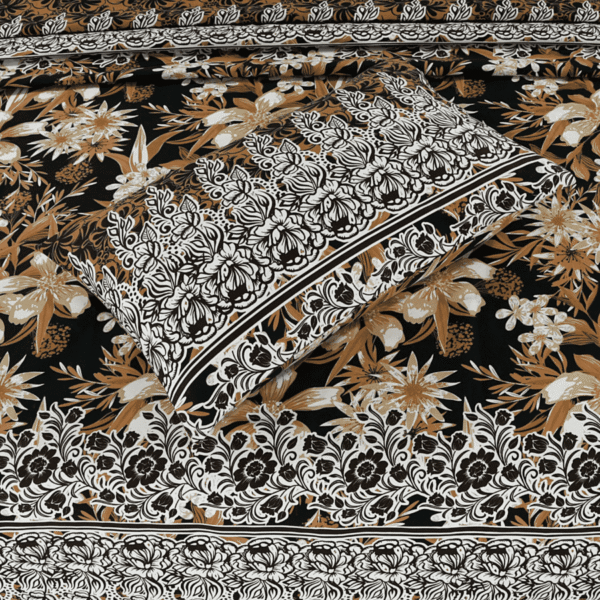 Luxury Crystal Cotton Bedsheet (King Size) CCB-K04