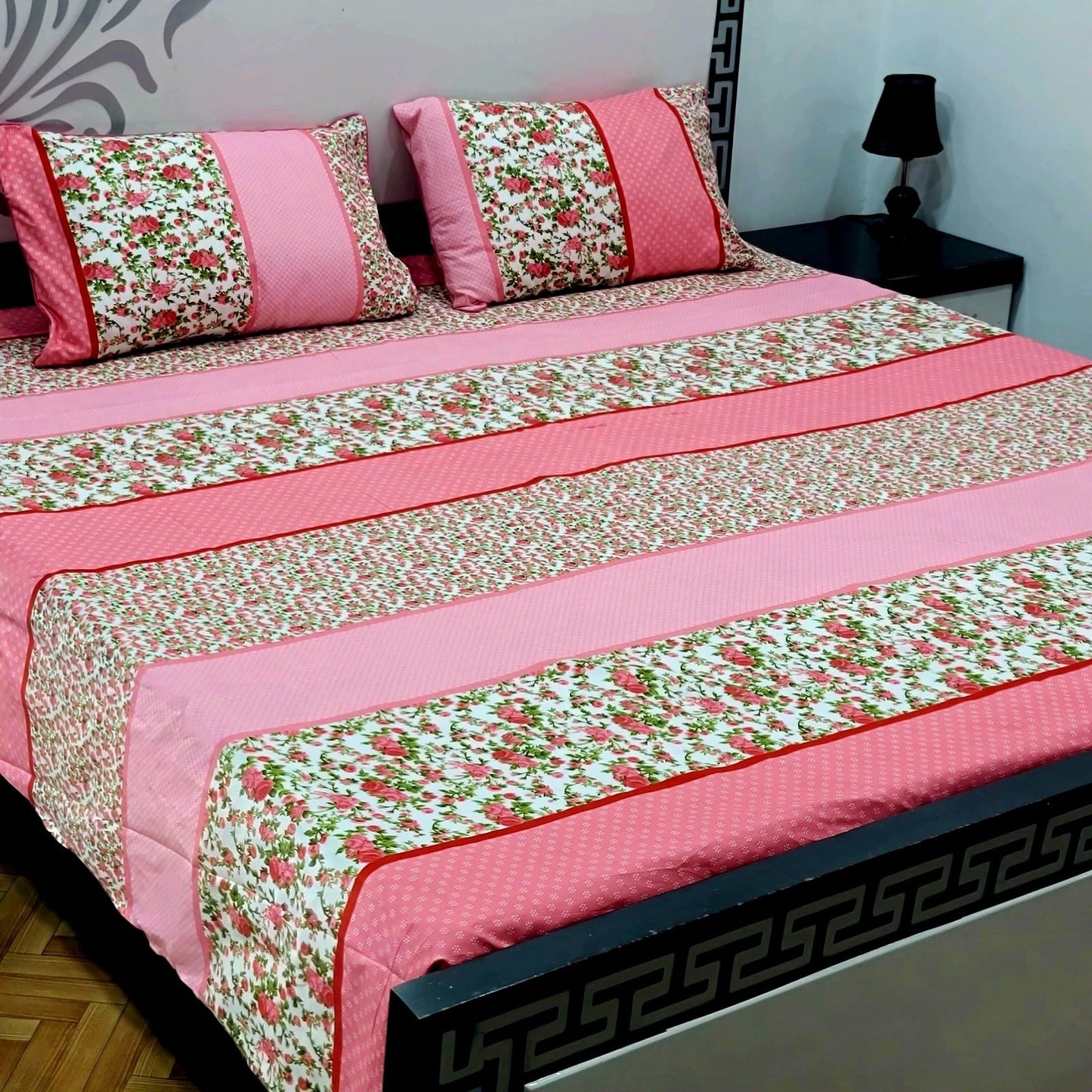 Luxury Crystal Cotton Bedsheet (King Size) CCB-K55
