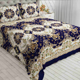 Luxury Crystal Cotton Bedsheet (King Size) CCB-K11