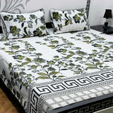 Luxury Crystal Cotton Bedsheet (King Size) CCB-K48