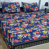 Luxury Crystal Cotton Bedsheet (King Size) CCB-K56