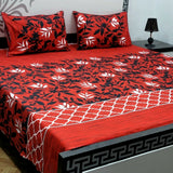 Luxury Crystal Cotton Bedsheet (King Size) CCB-K51