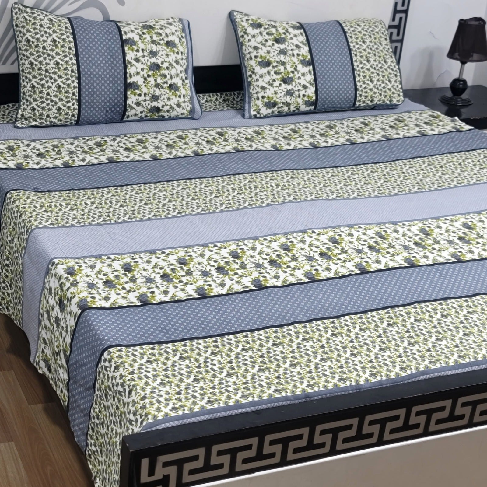 Luxury Crystal Cotton Bedsheet (King Size) CCB-K54