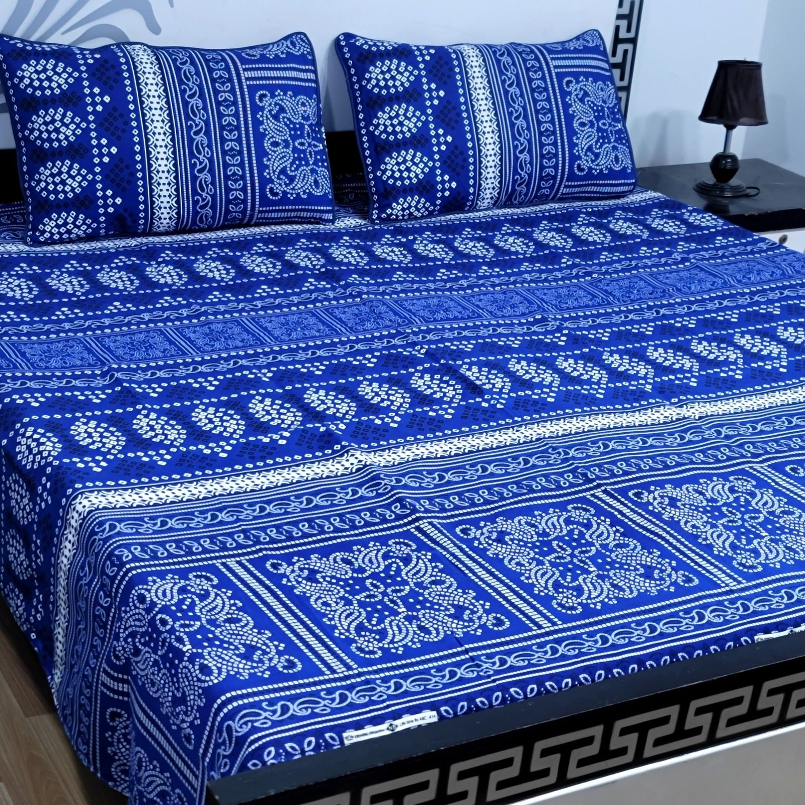 Luxury Crystal Cotton Bedsheet (King Size) CCB-K59