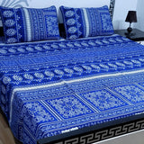 Luxury Crystal Cotton Bedsheet (King Size) CCB-K59